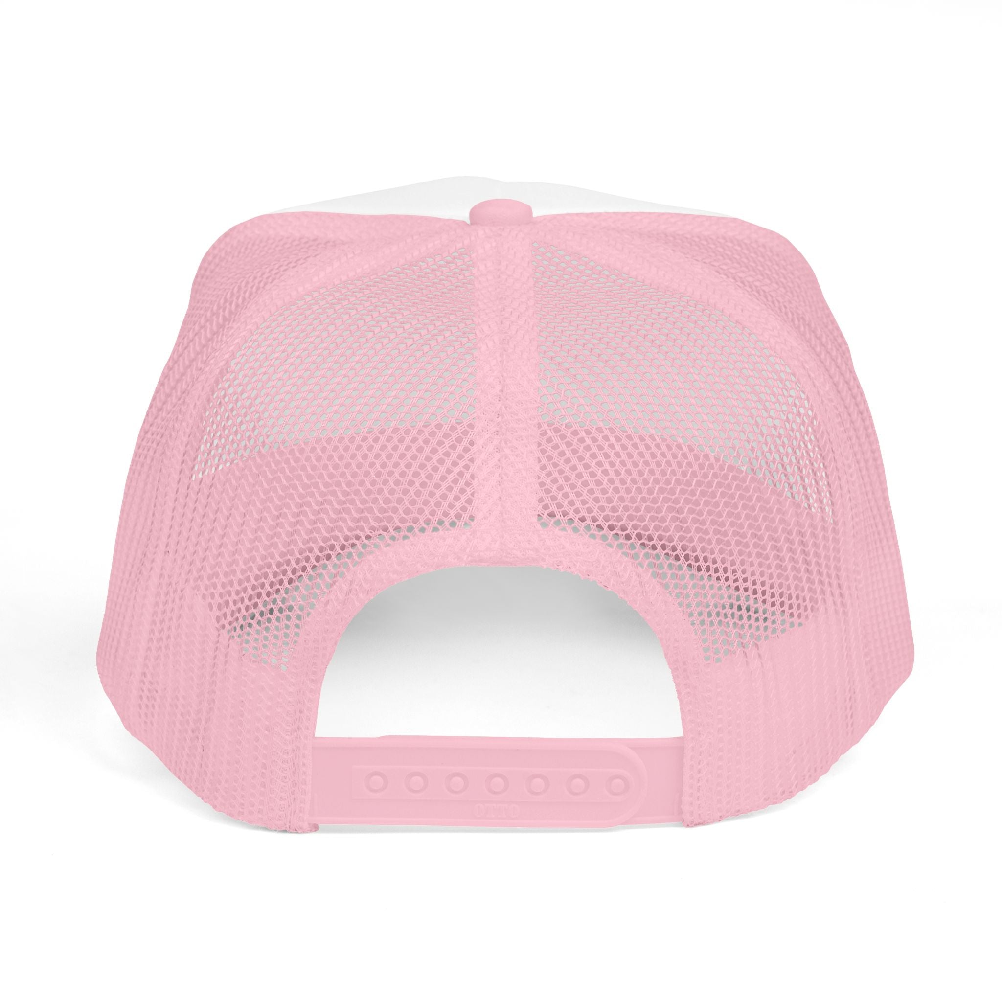 Women's Perfectly Imperfect Foam Trucker Hat — Casual Mesh Cap with Positive Message