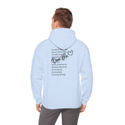 Inspirational Back-Poem Hoodie — 