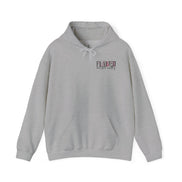 Flawed But Still Worthy Hoodie — Inspirational Women's Graphic Hoodie