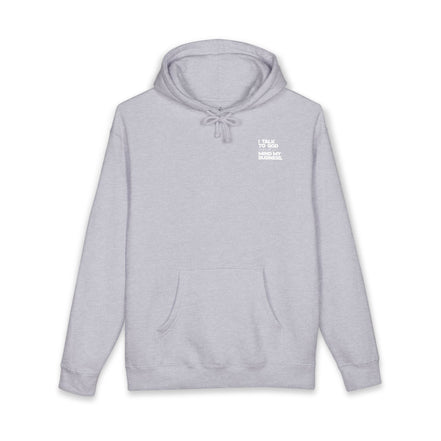 Women's Heavyweight Motivational Hoodie - I talk to God and Mind my Business