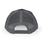 Men's Trucker Cap — Rustic Compass Adventure Logo