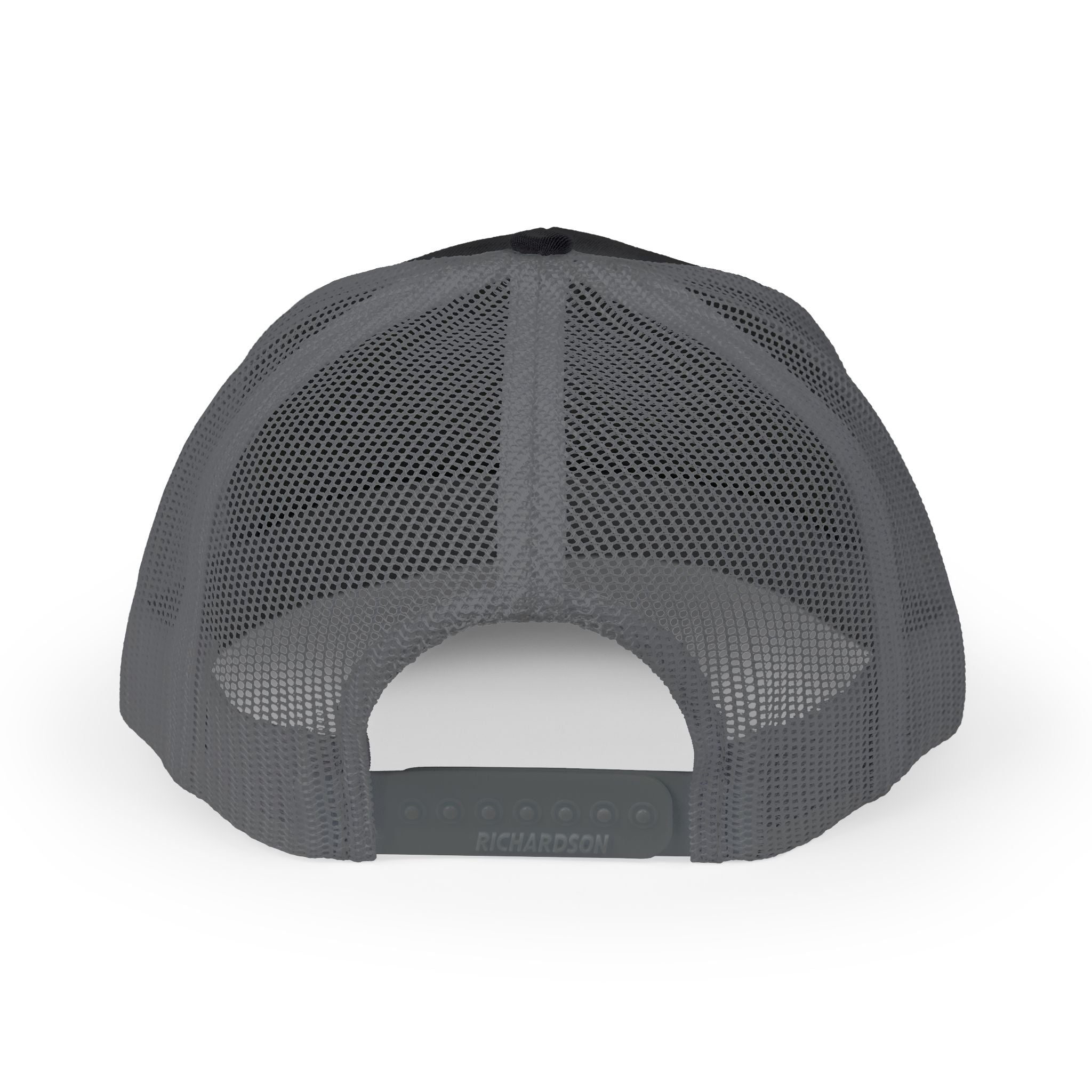 Men's Trucker Cap — Rustic Compass Adventure Logo