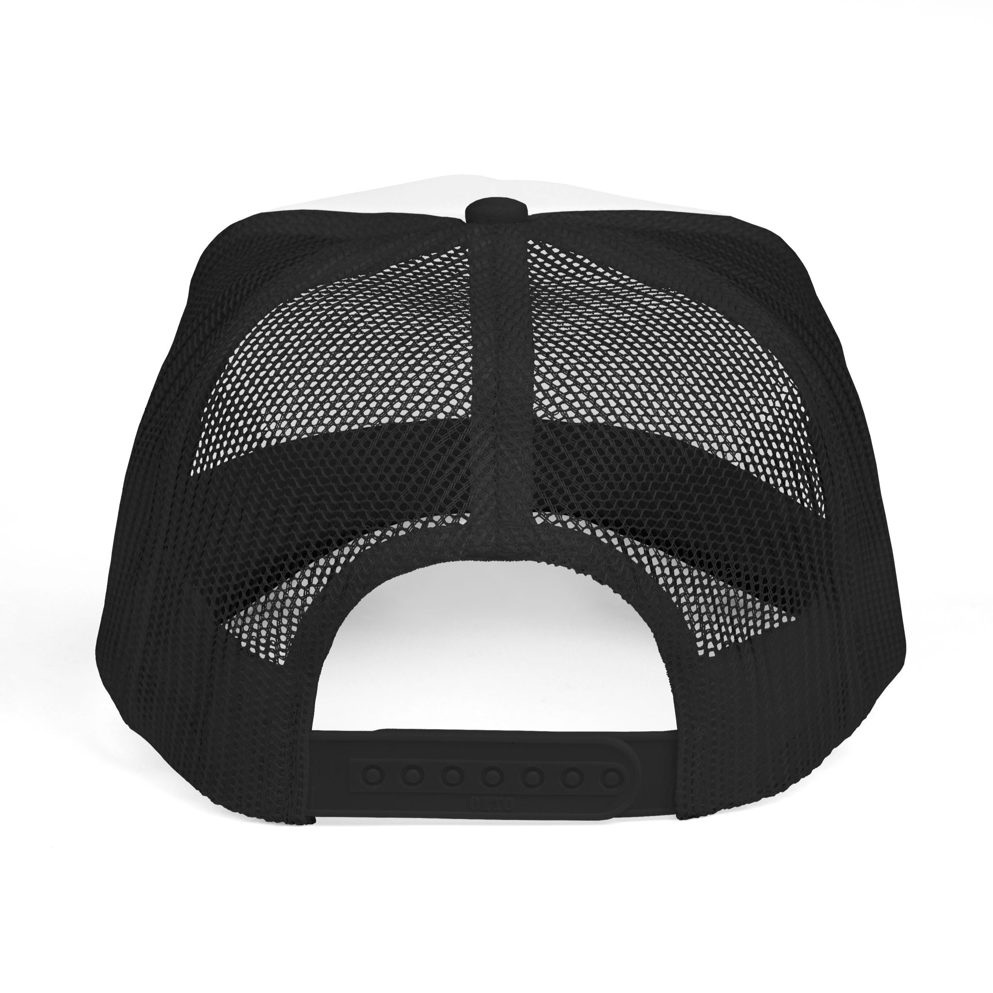 Women's Perfectly Imperfect Foam Trucker Hat — Casual Mesh Cap with Positive Message