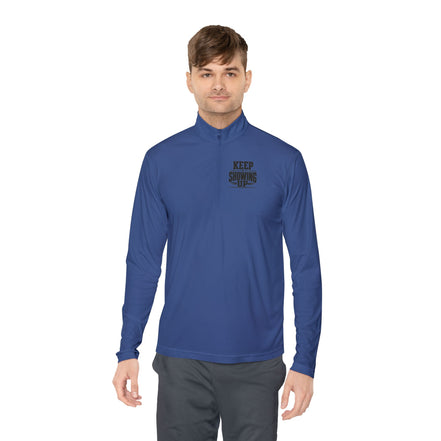Keep Showing Up Quarter-Zip Pullover