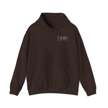 Flawed But Still Worthy Hoodie — Inspirational Women's Graphic Hoodie