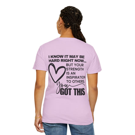 Women's Inspirational 'You Got This' T-Shirt — Motivational Heart Comfort Tee