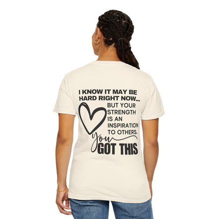 Women's Inspirational 'You Got This' T-Shirt — Motivational Heart Comfort Tee