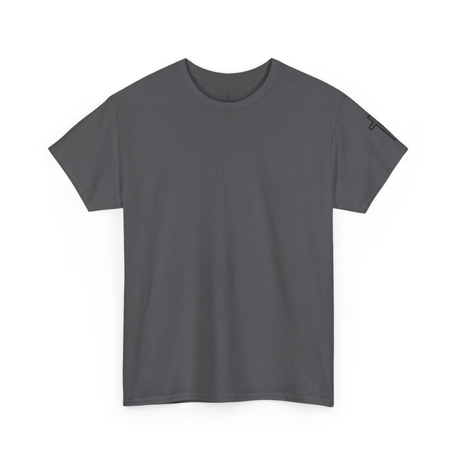 Men's Motivational "Man of Faith" - Heavy Cotton Tee