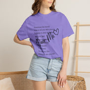 Remember Me Heart Tee — Inspirational Scripture Message T-Shirt