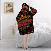Cheer Inspired - Salisbury Hornets - Adult Blanket Hoodie